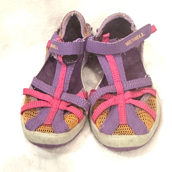 Girls Merrell Waterproof Sandals sz 13 Merrell Dragonfly Sport Sandals - Picture 2 of 6
